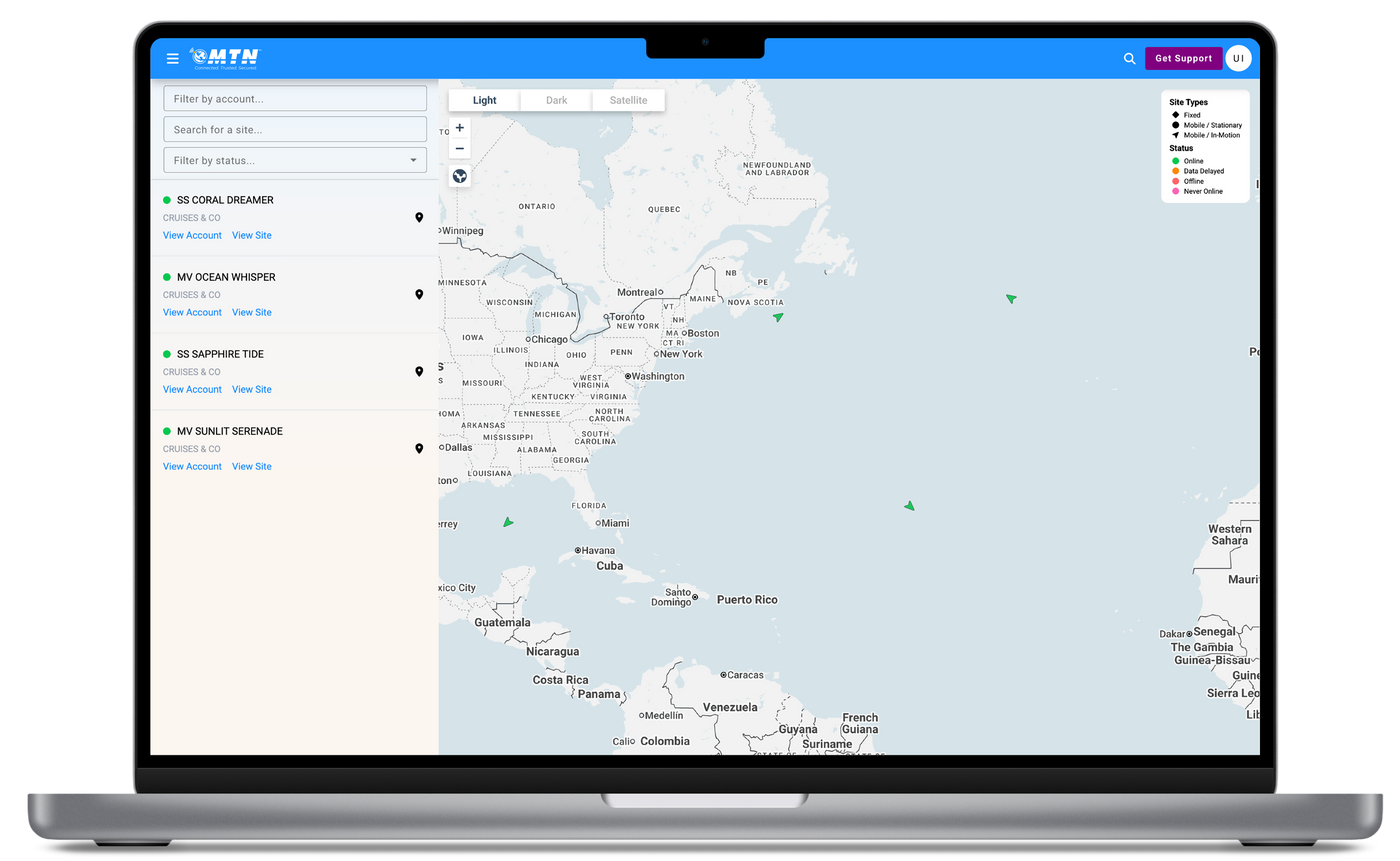Live Vessel Tracking